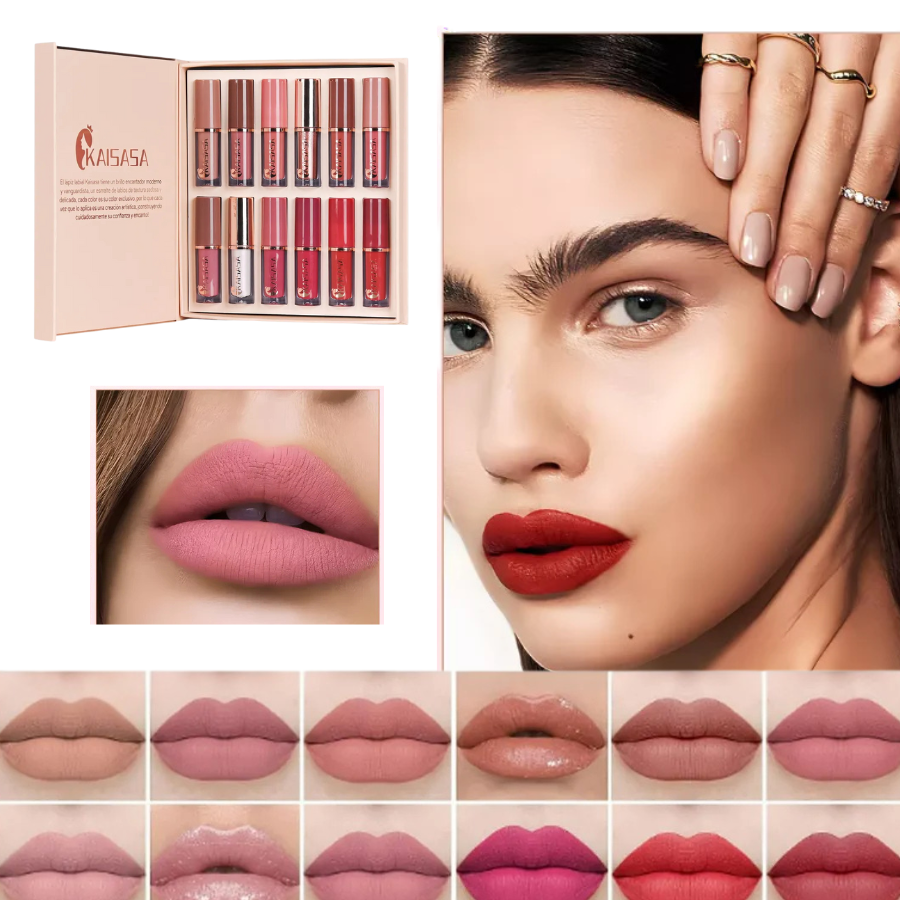 Pop Lips Kit (12 labiales) (envio gratis)
