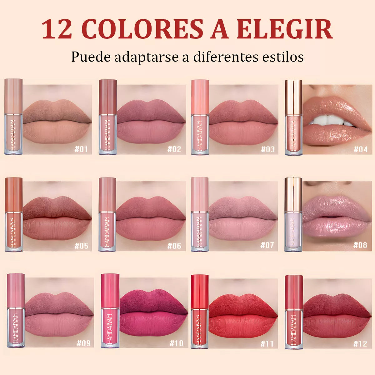 Pop Lips Kit (12 labiales) (envio gratis)