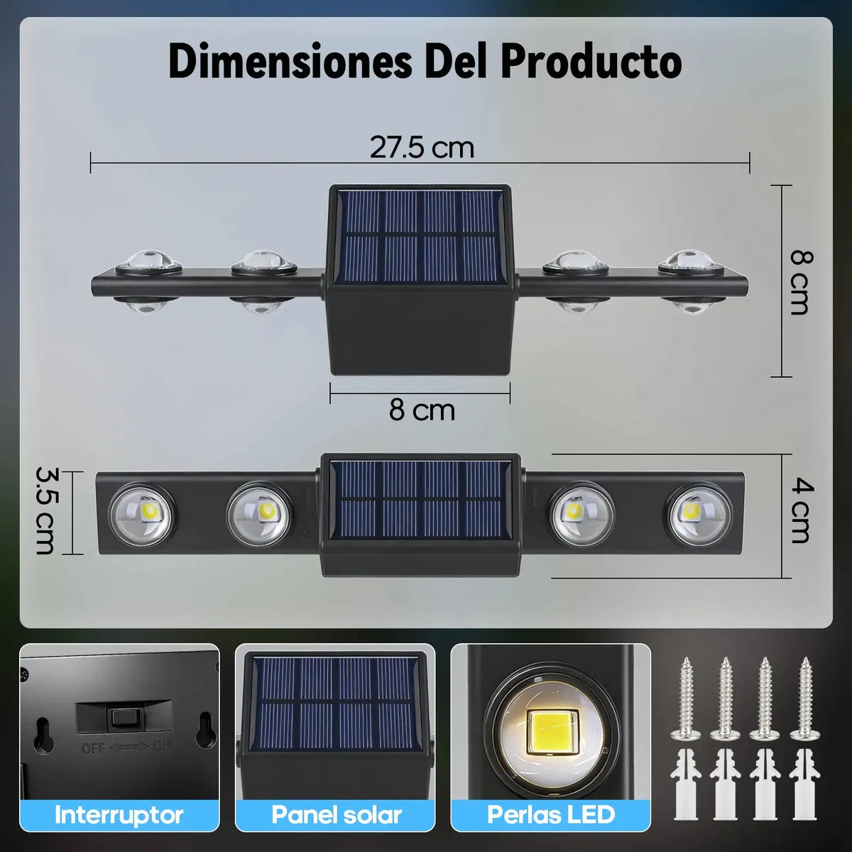 LumiWall™ (2 Lámparas)